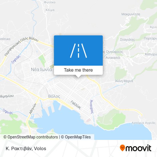 Κ. Ρακτιβάν map