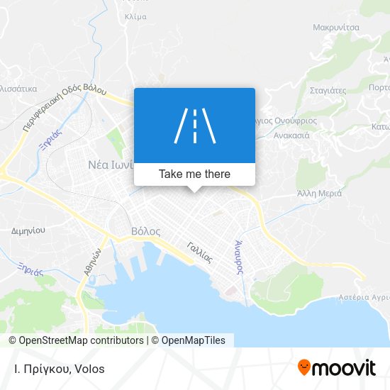 Ι. Πρίγκου map