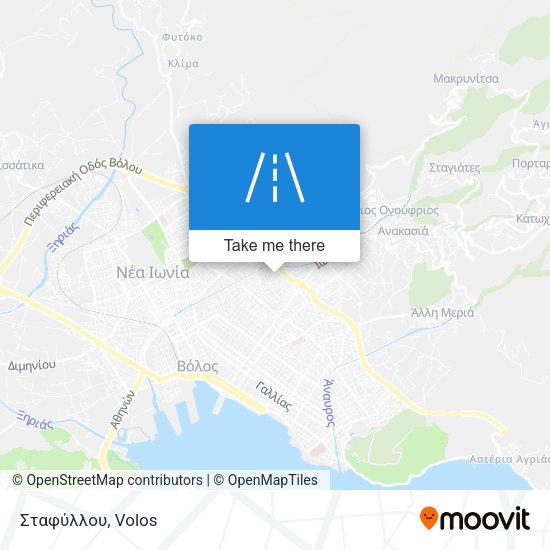 Σταφύλλου map