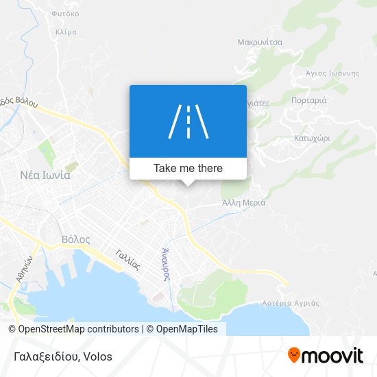 Γαλαξειδίου map