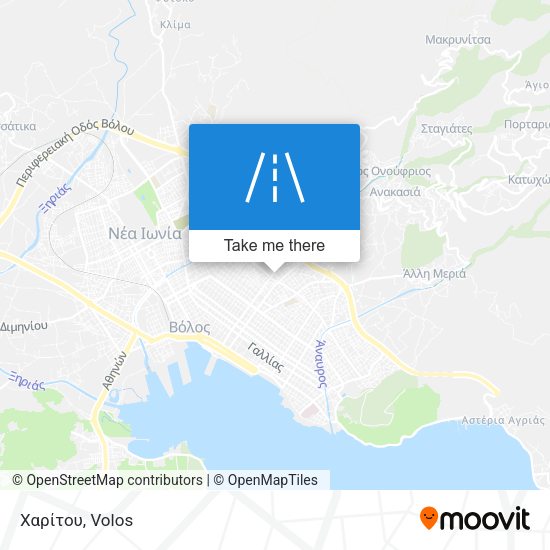 Χαρίτου map