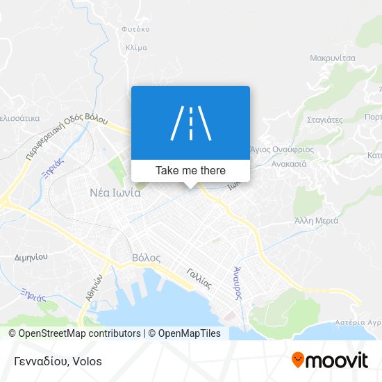 Γενναδίου map