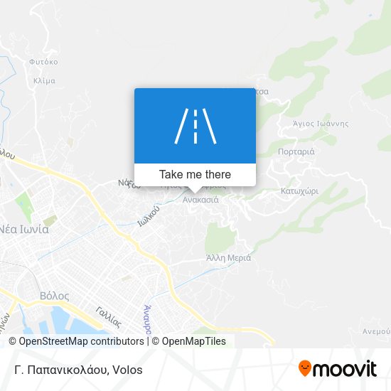 Γ. Παπανικολάου map