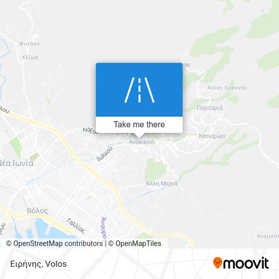 Ειρήνης map