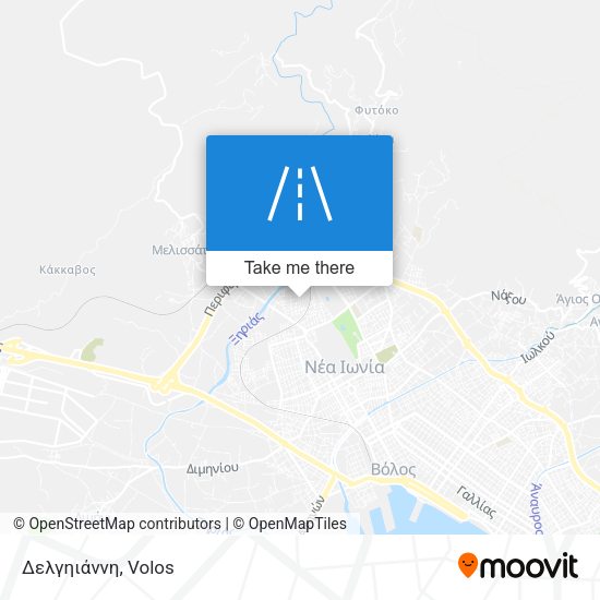 Δελγηιάννη map