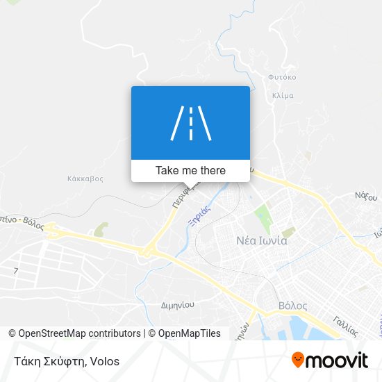 Τάκη Σκύφτη map