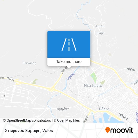 Στέφανου Σαράφη map