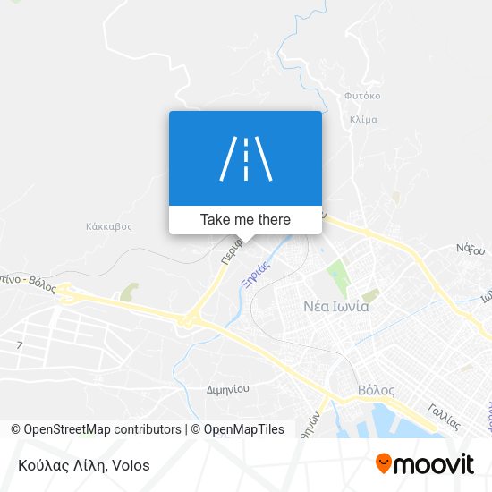 Κούλας Λίλη map