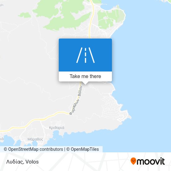 Λυδίας map