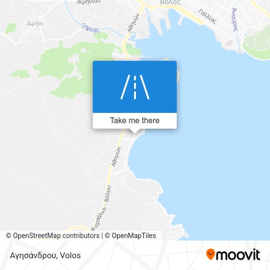 Αγησάνδρου map
