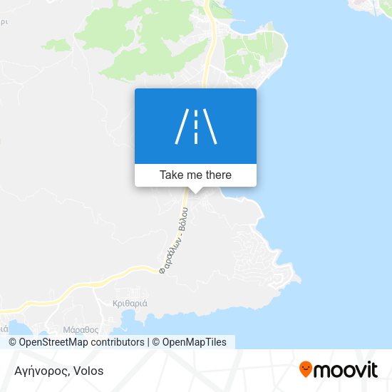 Αγήνορος map