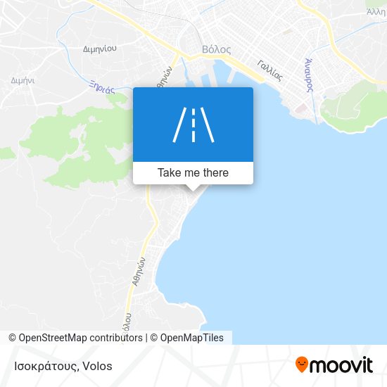 Ισοκράτους map