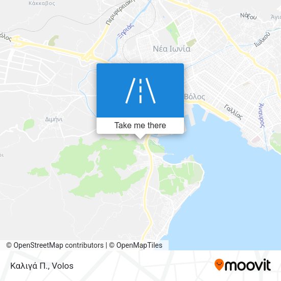 Καλιγά Π. map
