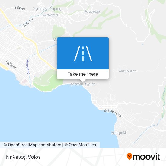 Νηλείας map