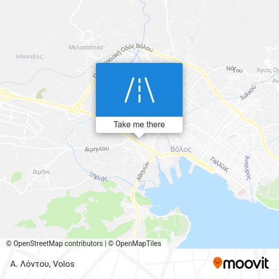 Α. Λόντου map