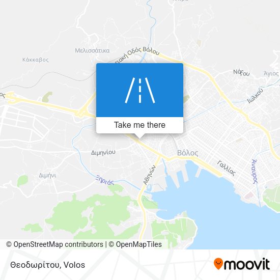 Θεοδωρίτου map