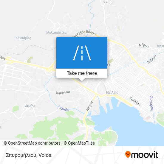 Σπυρομήλιου map