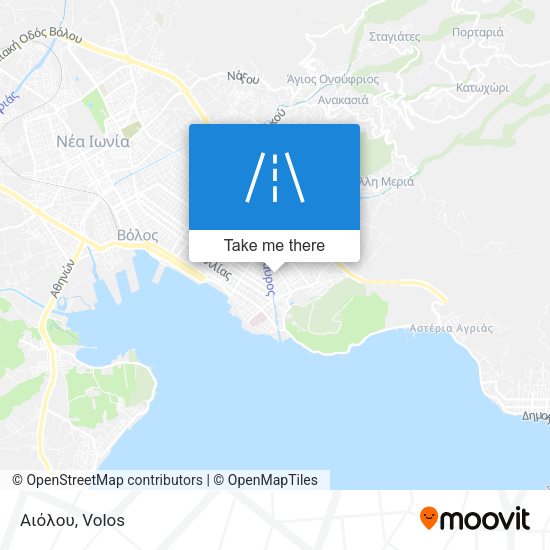 Αιόλου map