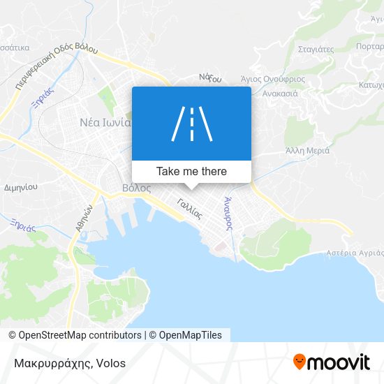 Μακρυρράχης map