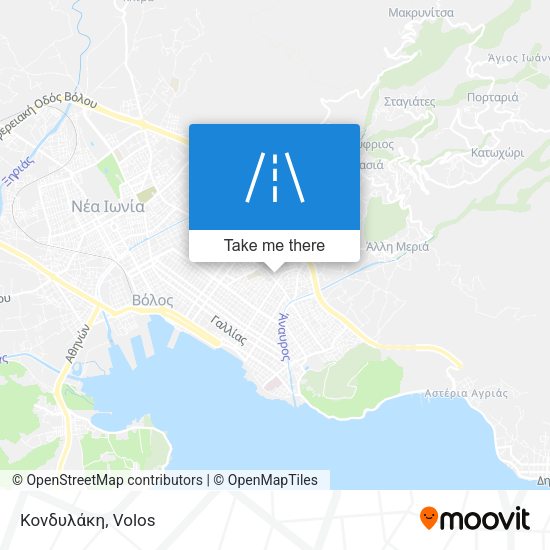 Κονδυλάκη map