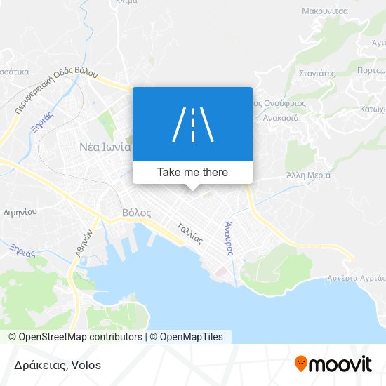 Δράκειας map