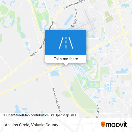 Acklins Circle map
