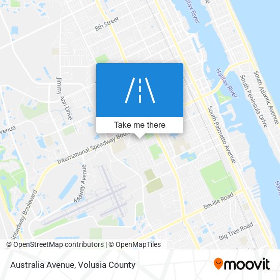 Australia Avenue map