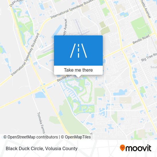 Mapa de Black Duck Circle