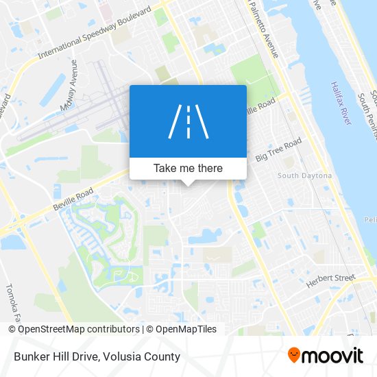 Bunker Hill Drive map