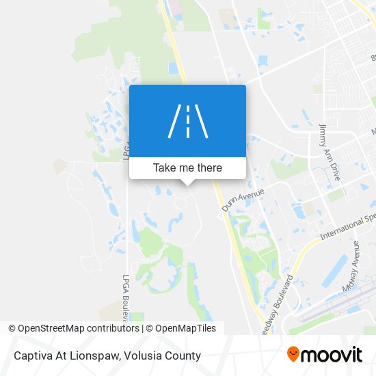 Captiva At Lionspaw map