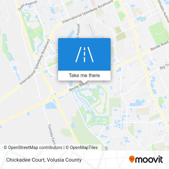 Chickadee Court map