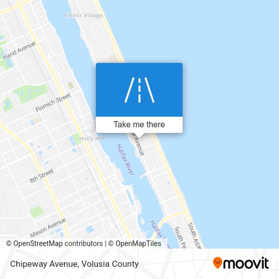 Chipeway Avenue map