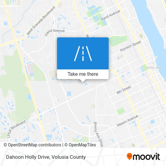 Mapa de Dahoon Holly Drive