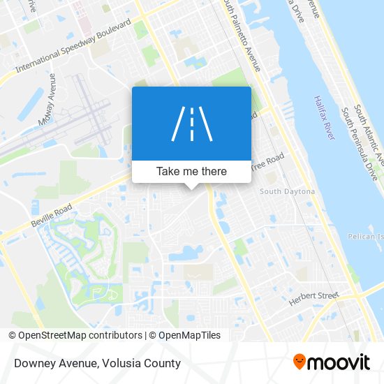 Mapa de Downey Avenue