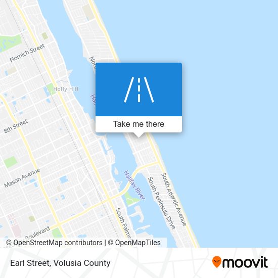Earl Street map
