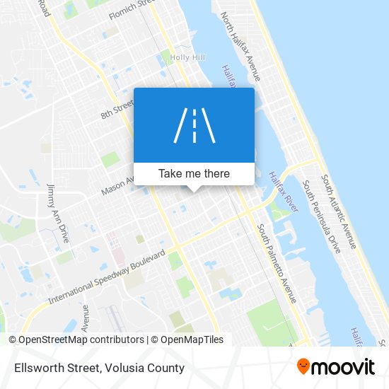 Ellsworth Street map