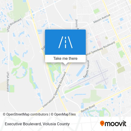 Mapa de Executive Boulevard