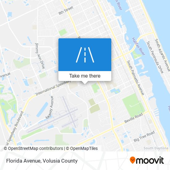 Florida Avenue map