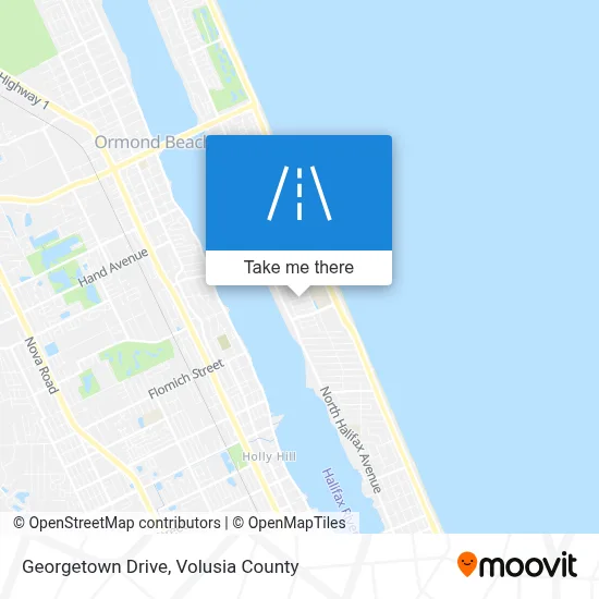 Georgetown Drive map