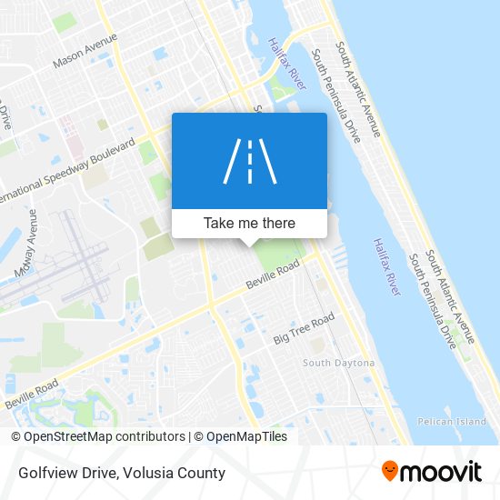 Mapa de Golfview Drive