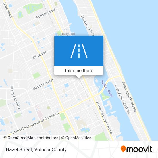 Mapa de Hazel Street
