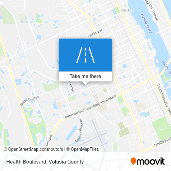 Mapa de Health Boulevard