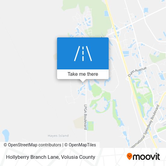 Mapa de Hollyberry Branch Lane