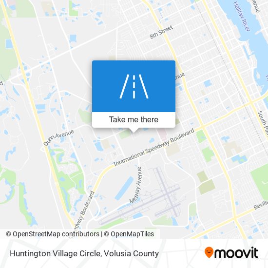 Mapa de Huntington Village Circle
