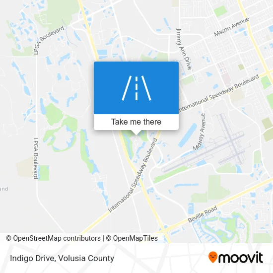 Indigo Drive map