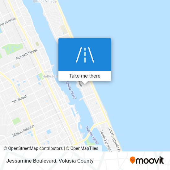 Mapa de Jessamine Boulevard