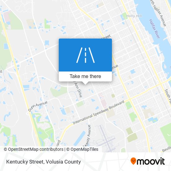 Kentucky Street map