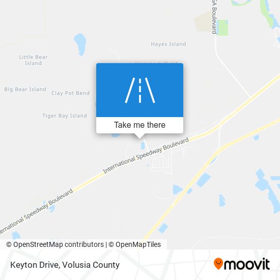Mapa de Keyton Drive