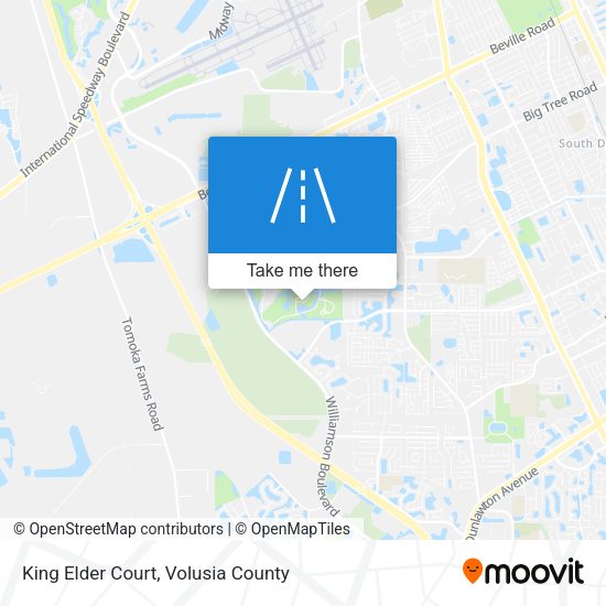 King Elder Court map
