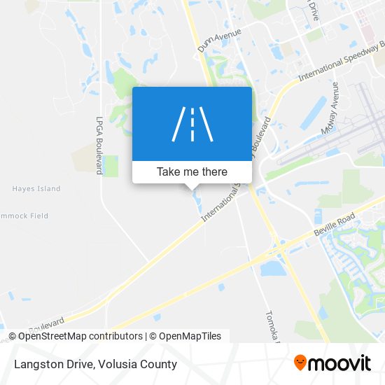 Mapa de Langston Drive